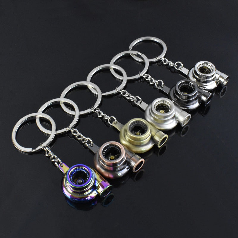Car Turbocharger Keychain