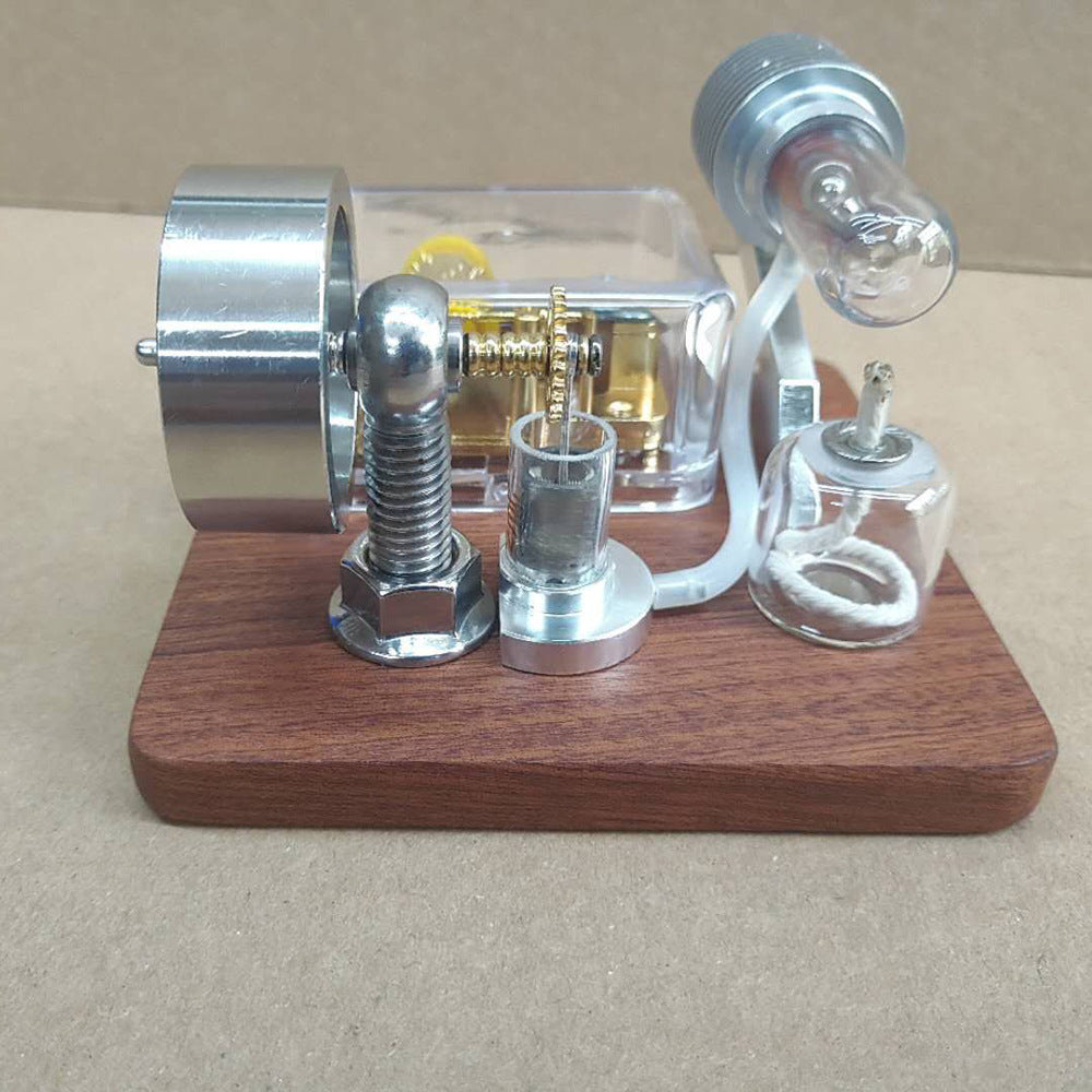 Stirling Engine powered music box