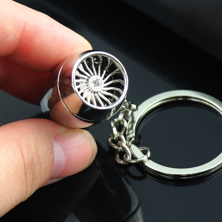 Airplane Engine Keychain