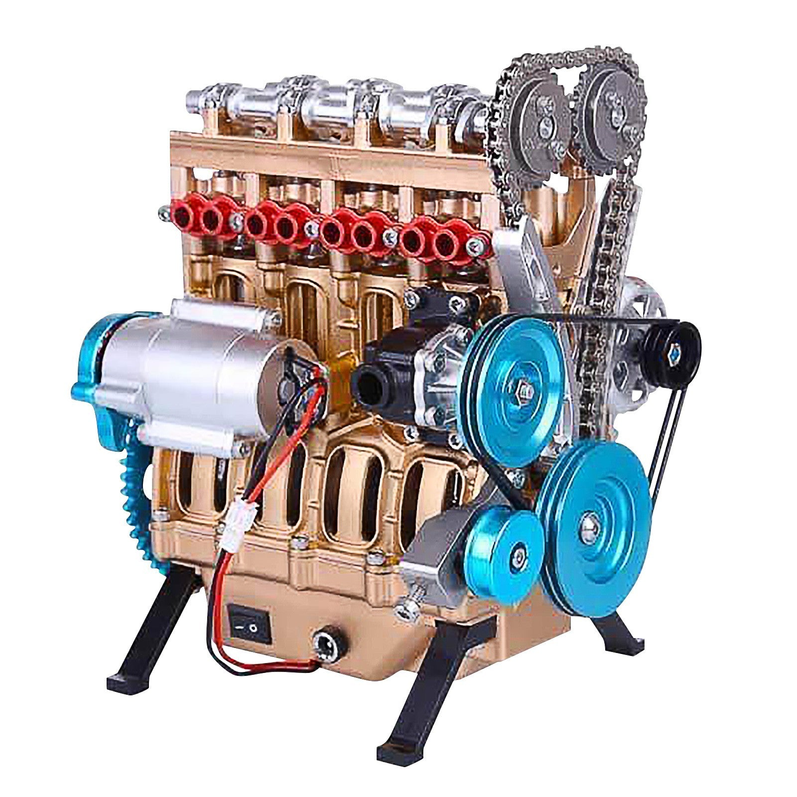 Electric powered I4 Engine model