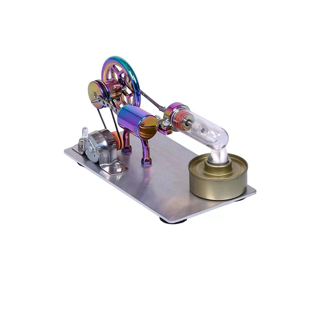 Simplified Puzzle Toy Stirling Engine Model