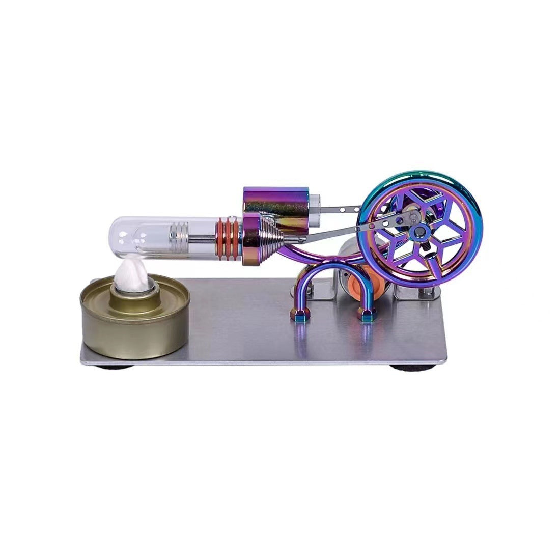 Simplified Puzzle Toy Stirling Engine Model