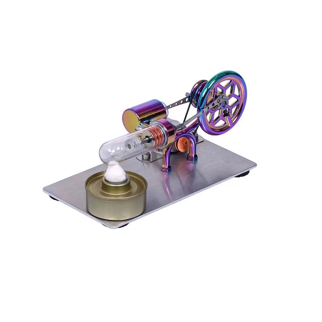 Simplified Puzzle Toy Stirling Engine Model