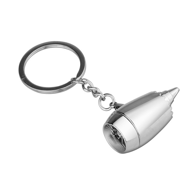 Airplane Engine Keychain