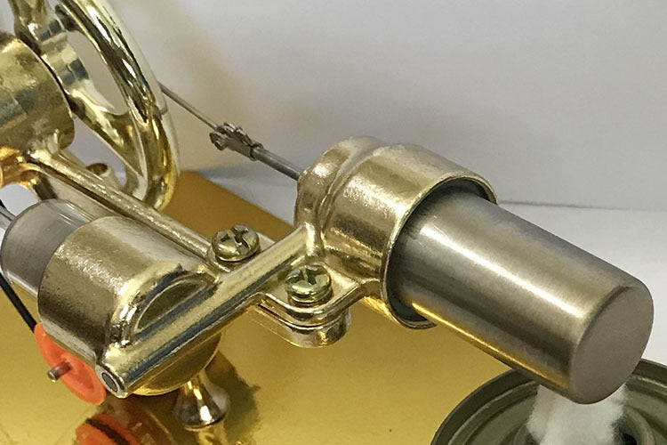 Brass Stirling Desktop Motor